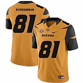Missouri Tigers 81 Albert Okwuegbunam Gold Nike College Football Jersey Dzhi,baseball caps,new era cap wholesale,wholesale hats